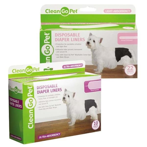 Clean Go Pet ZW6115 22 Disposible Diaper Liner 22Pk Lite ZW6115 22 - main